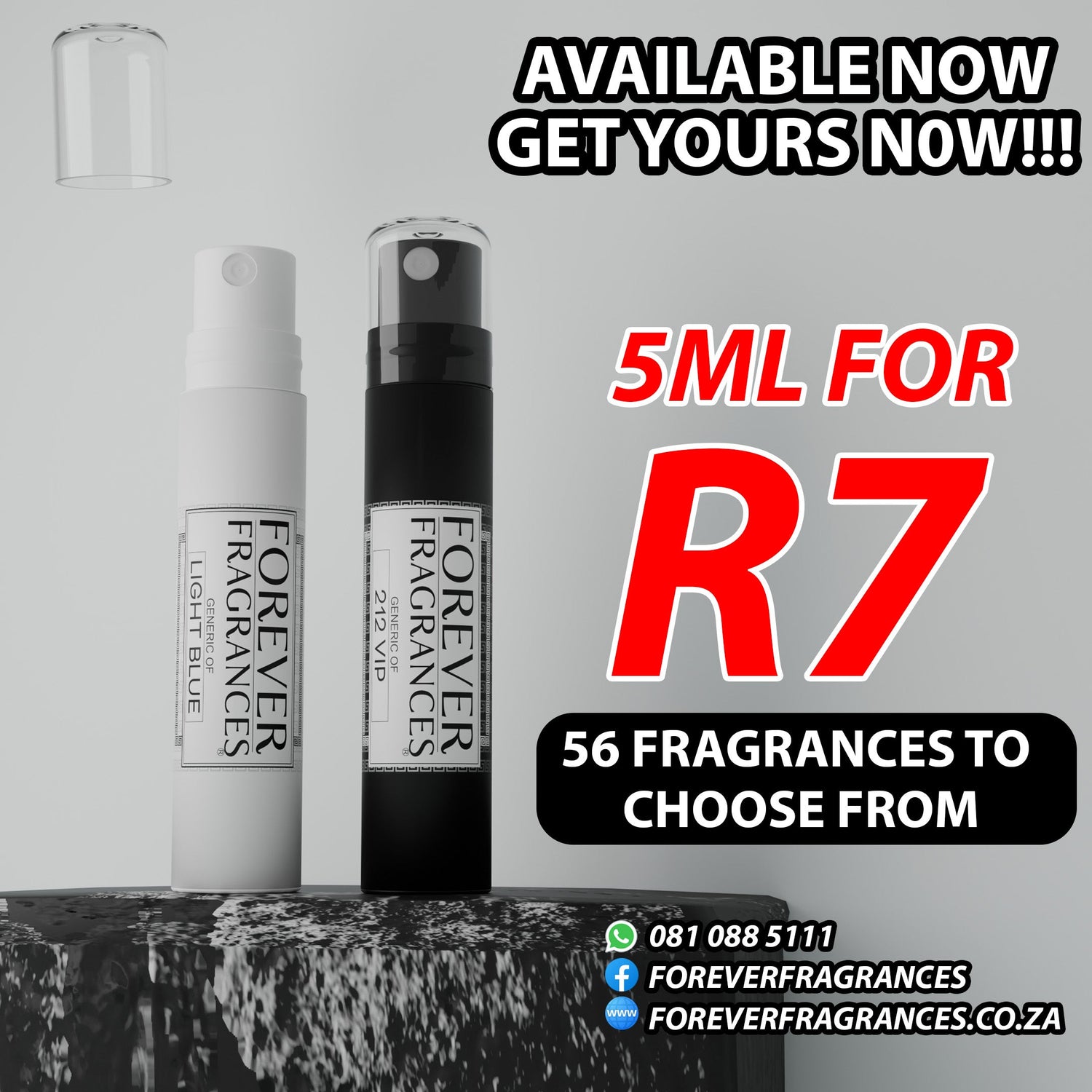 5ML TESTERS FOR R7