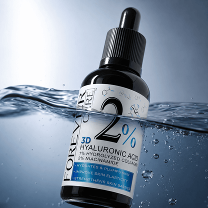 Triple Molecular 2% Hyaluronic Serum — 3D Hydration Technology