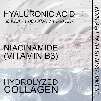 Triple Molecular 2% Hyaluronic Serum — 3D Hydration Technology