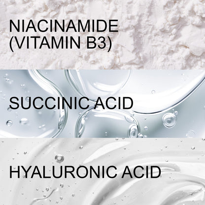 10% NIACINAMIDE + 1.5% SUCCINIC ACID SERUM