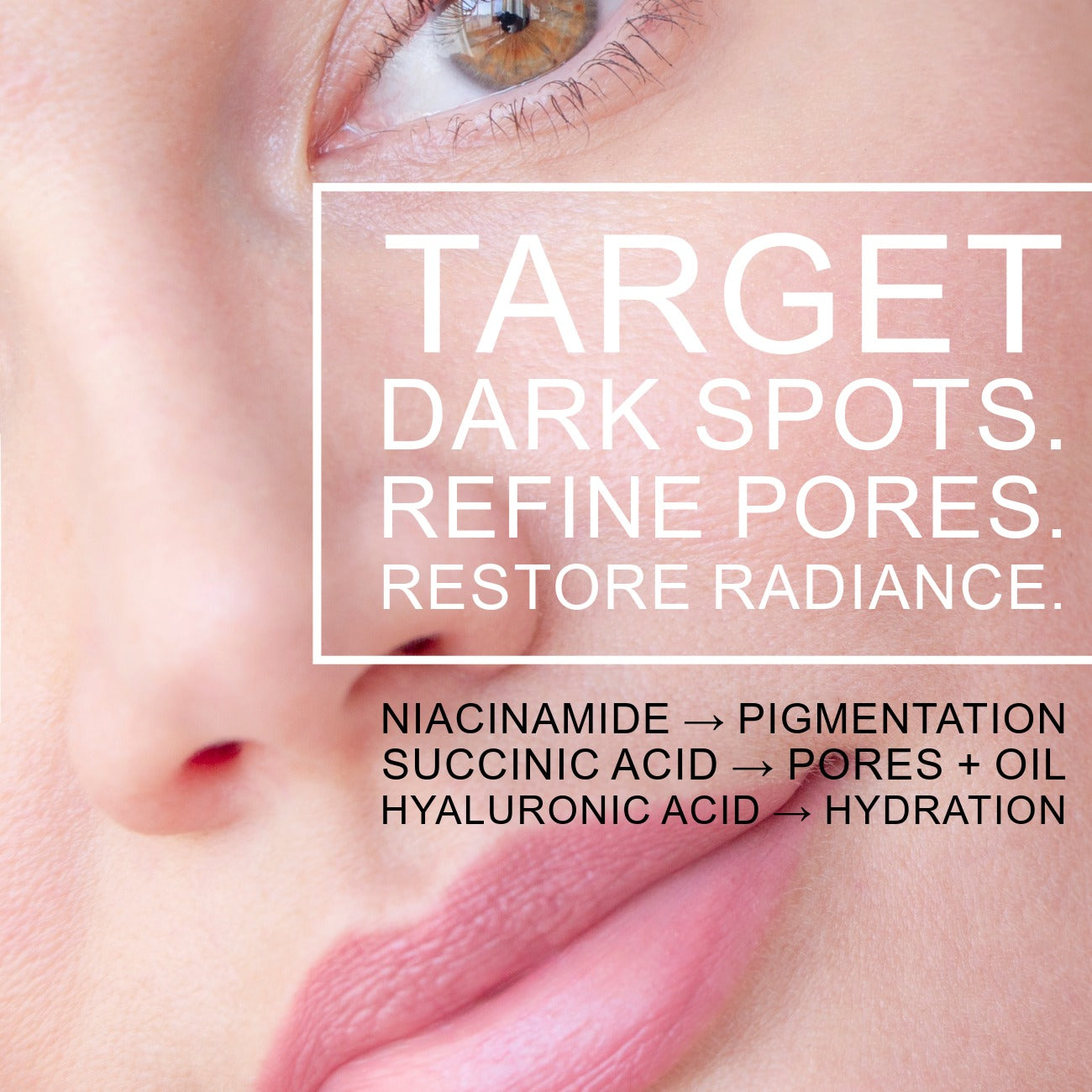 10% NIACINAMIDE + 1.5% SUCCINIC ACID SERUM